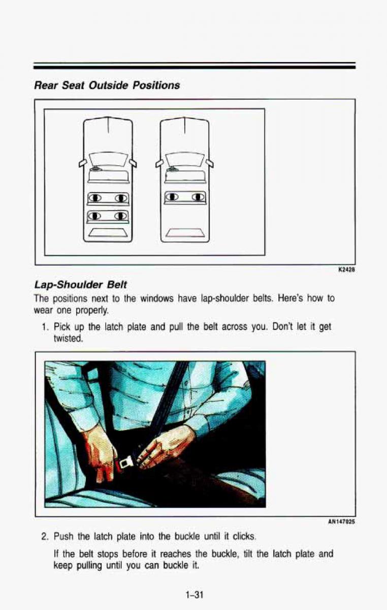 Chevrolet Suburban owners manual / page 44