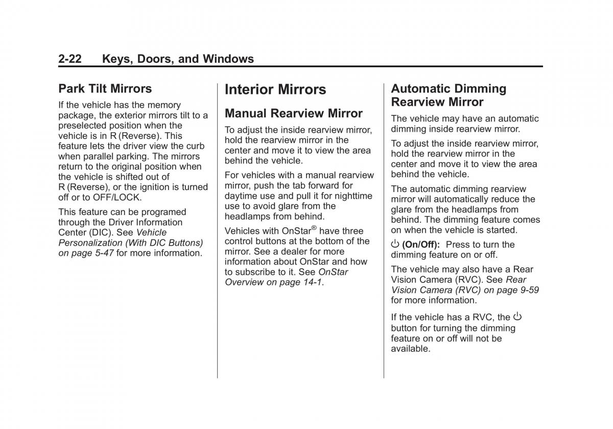 Chevrolet Suburban owners manual / page 58