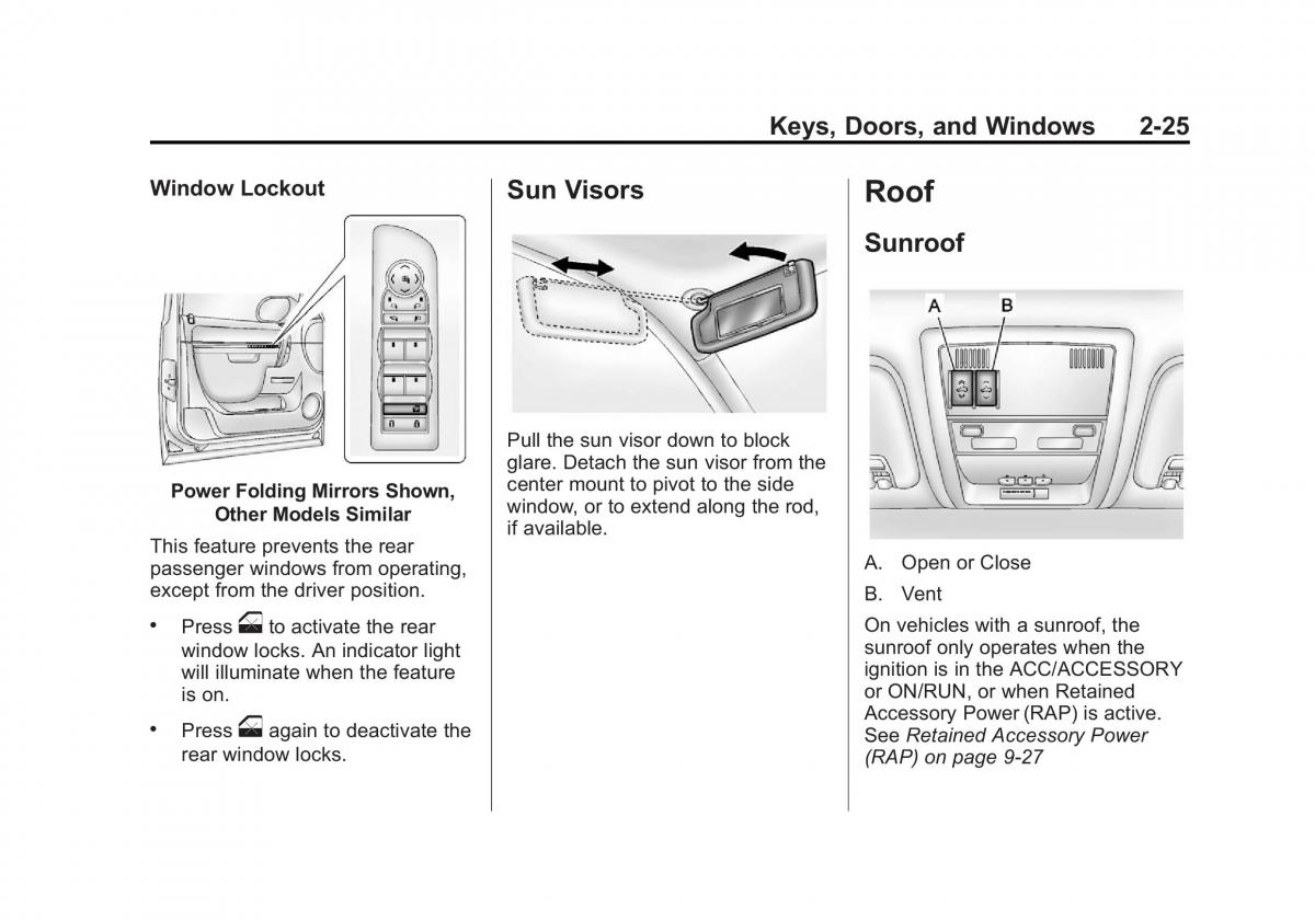 Chevrolet Suburban owners manual / page 61