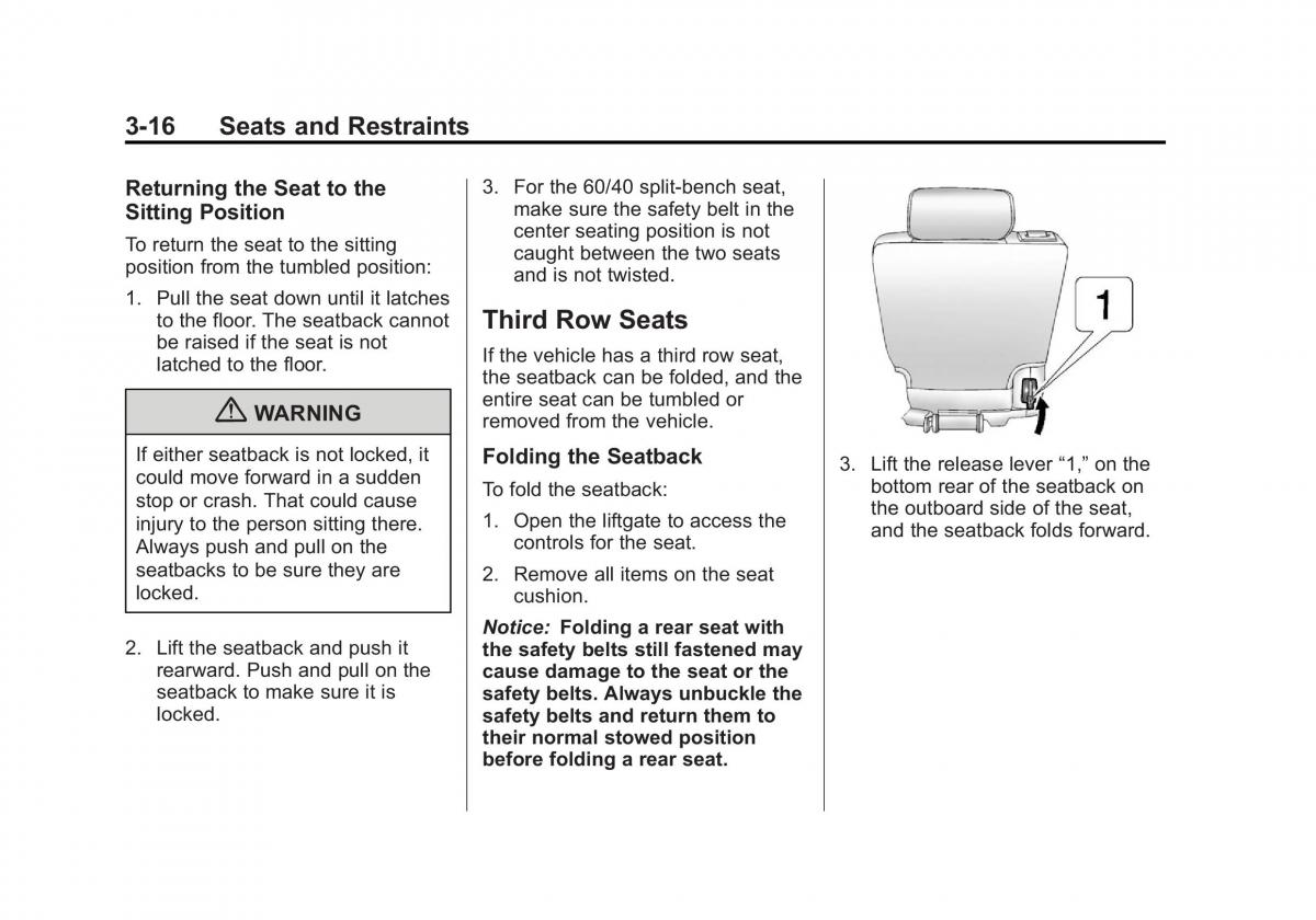 Chevrolet Suburban owners manual / page 78