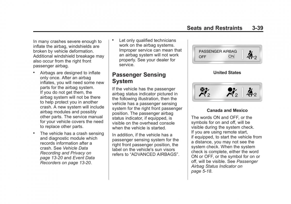 Chevrolet Suburban owners manual / page 101