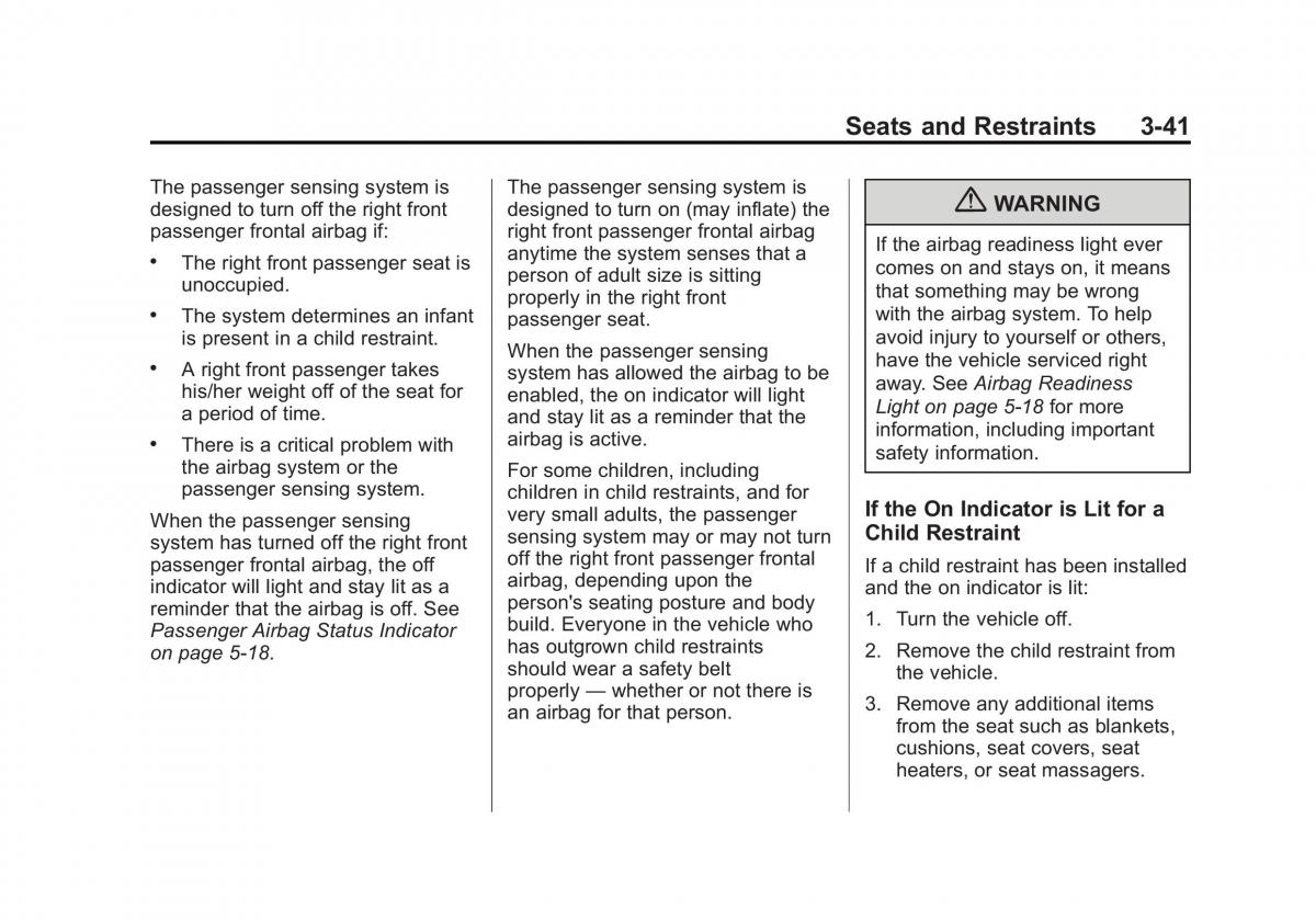 Chevrolet Suburban owners manual / page 103