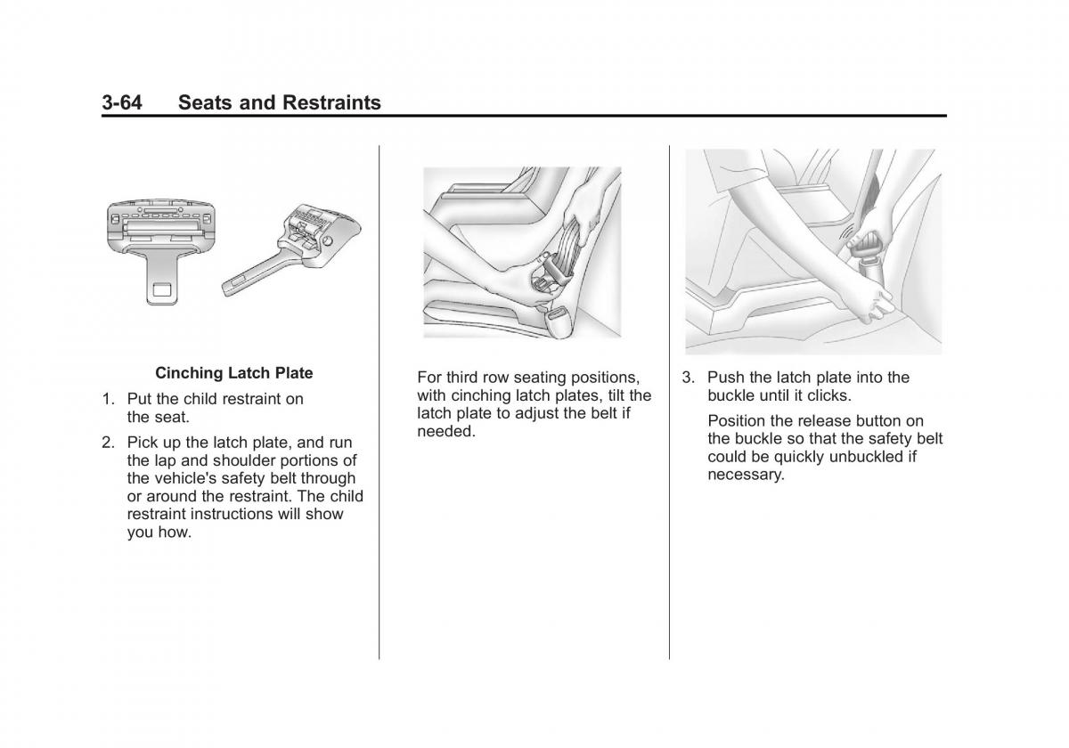 Chevrolet Suburban owners manual / page 126