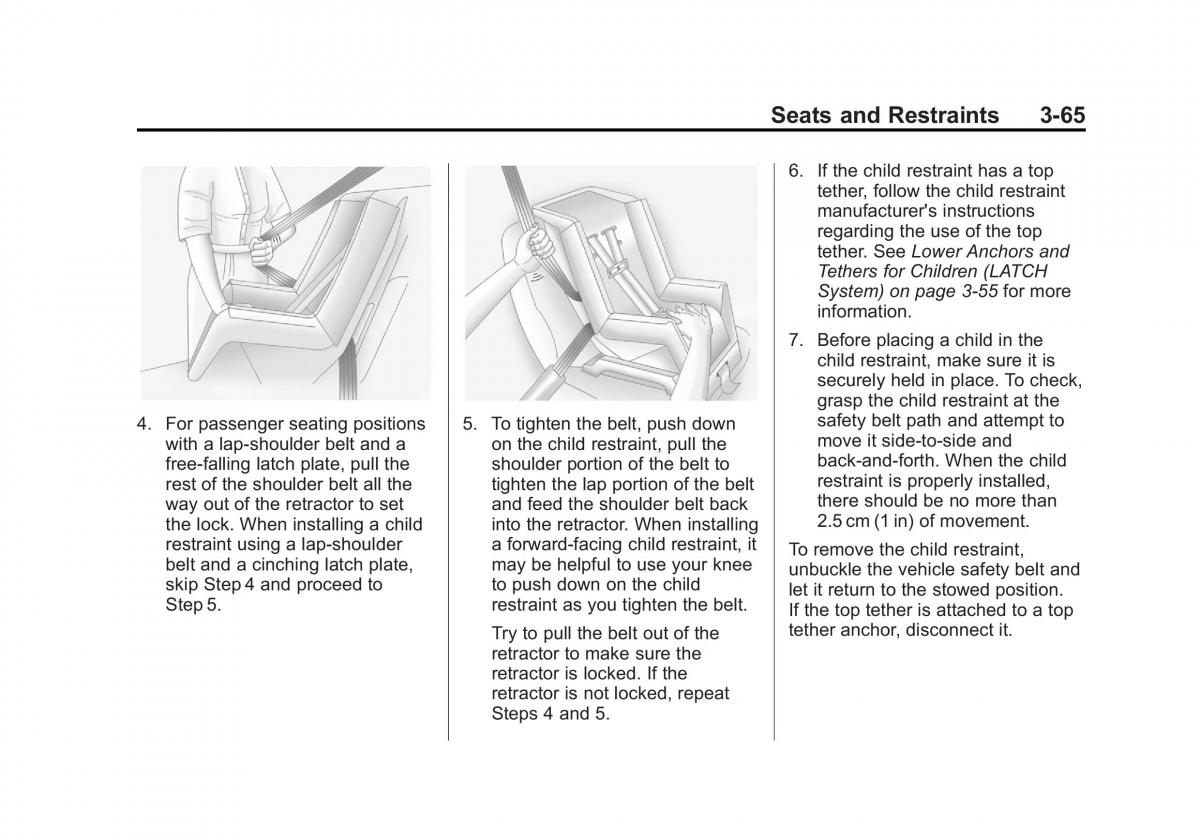 Chevrolet Suburban owners manual / page 127