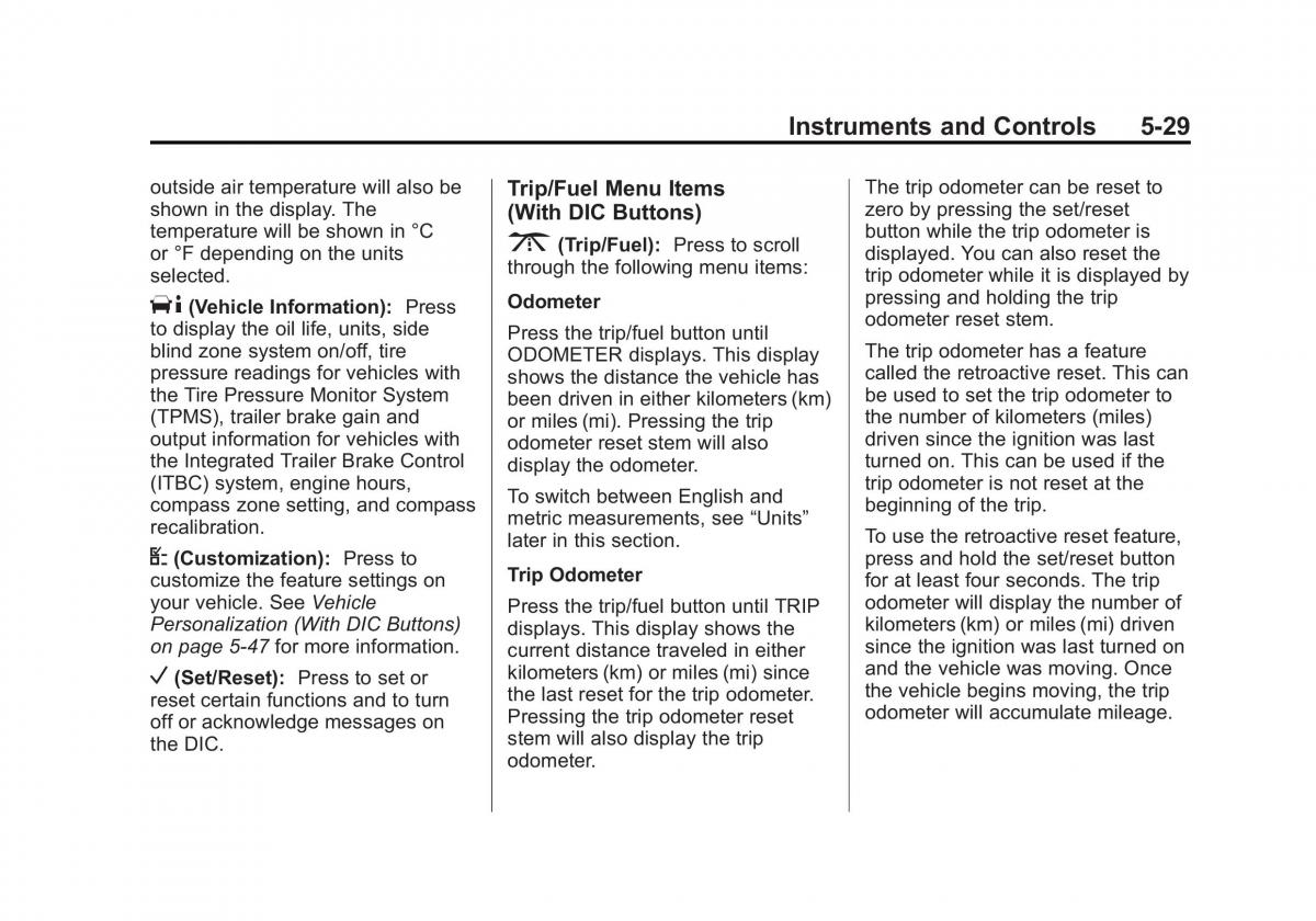 Chevrolet Suburban owners manual / page 165