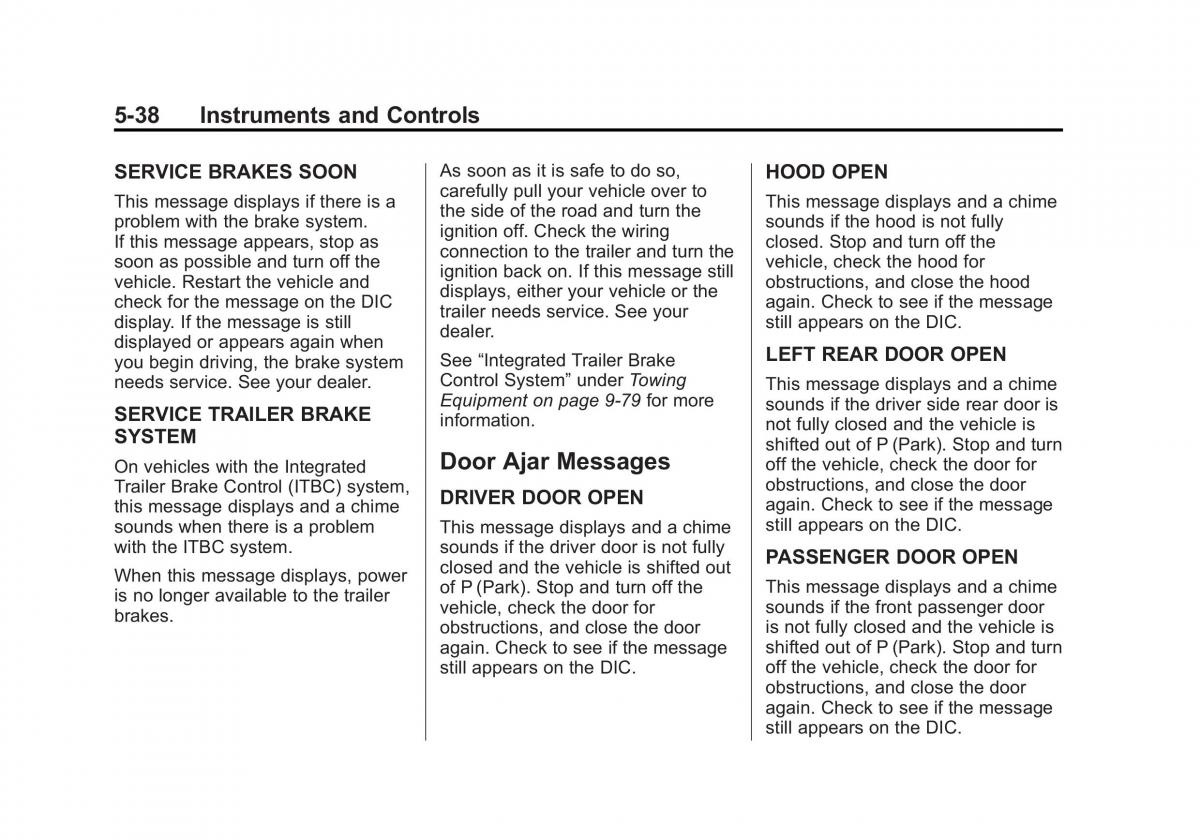 Chevrolet Suburban owners manual / page 174