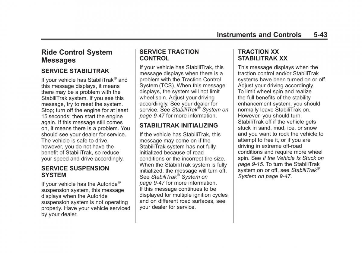 Chevrolet Suburban owners manual / page 179