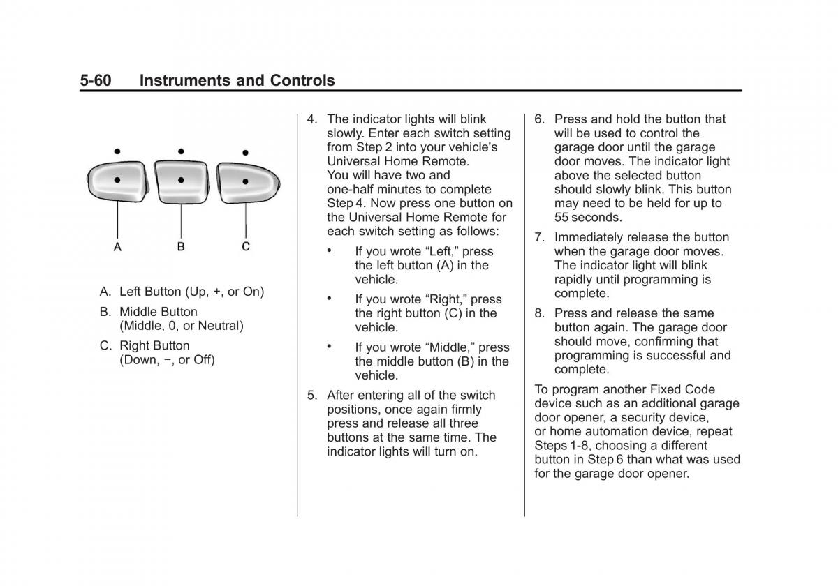 Chevrolet Suburban owners manual / page 196