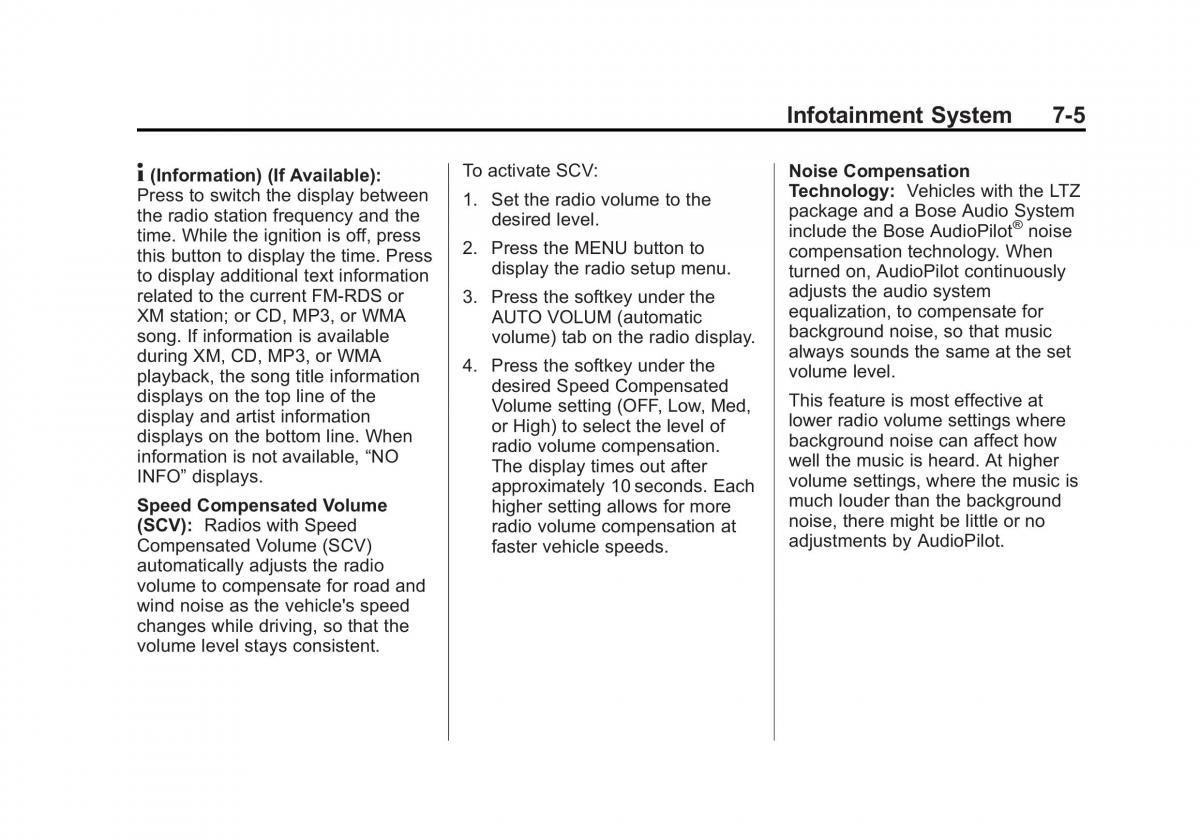 Chevrolet Suburban owners manual / page 213