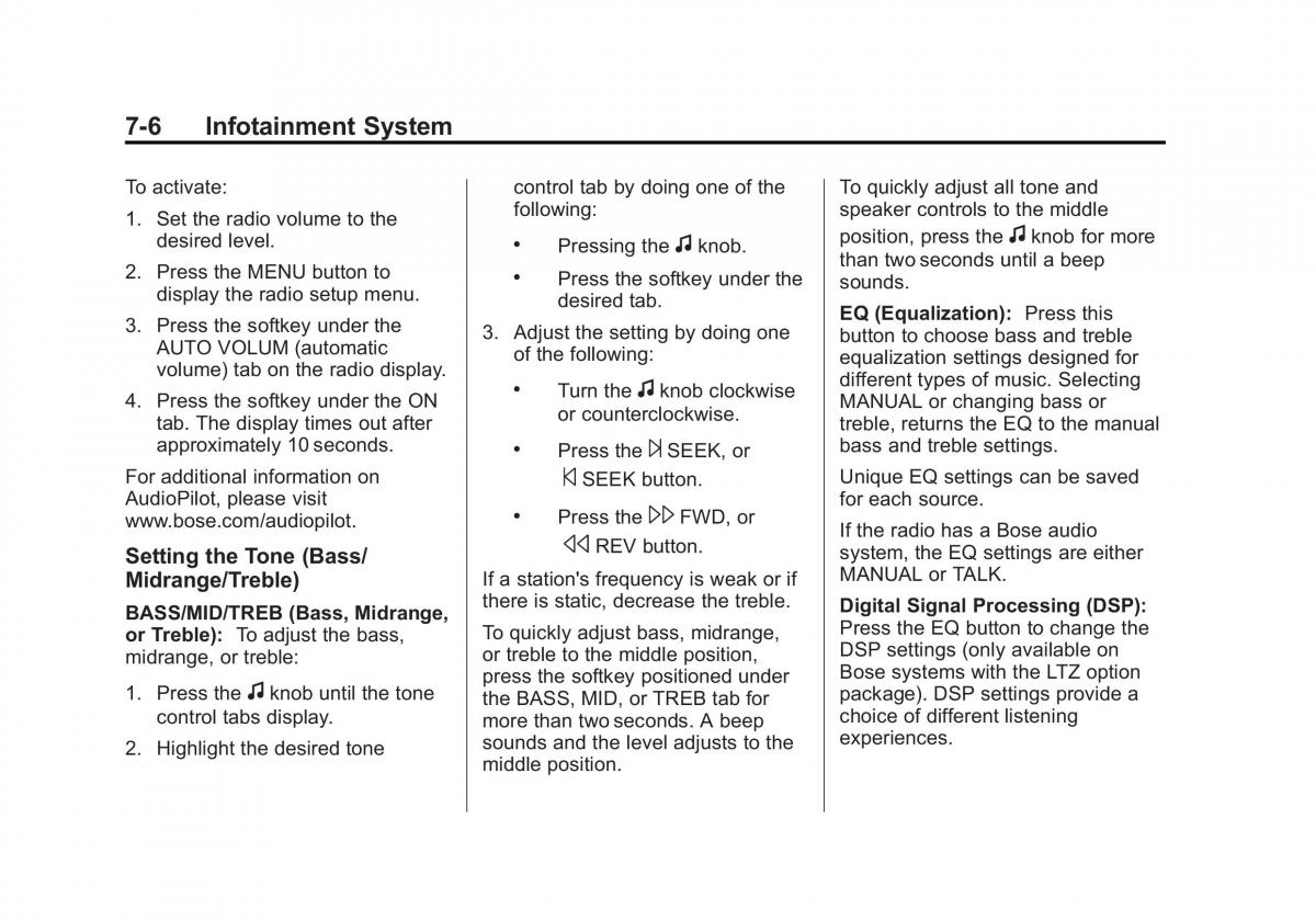 Chevrolet Suburban owners manual / page 214