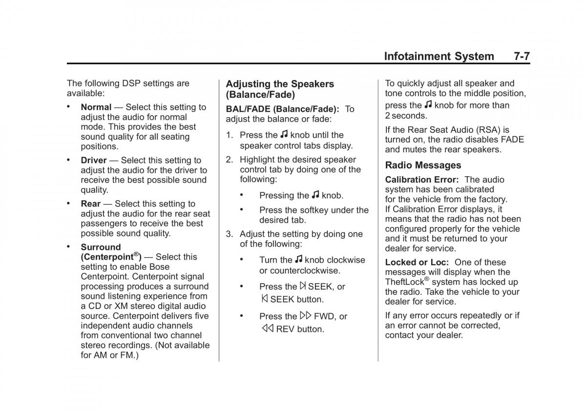 Chevrolet Suburban owners manual / page 215