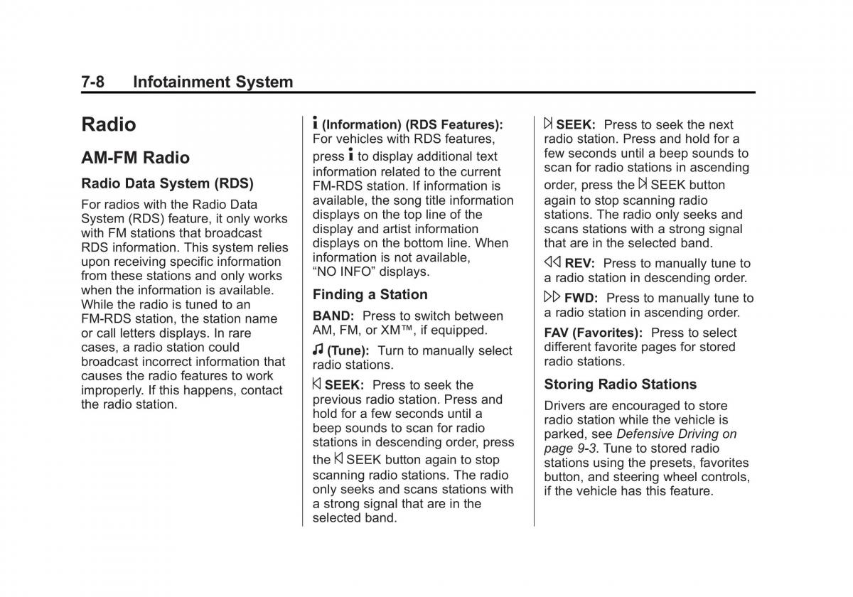 Chevrolet Suburban owners manual / page 216