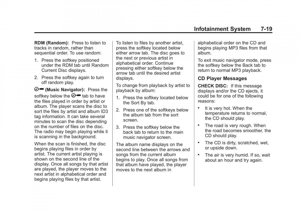 Chevrolet Suburban owners manual / page 227