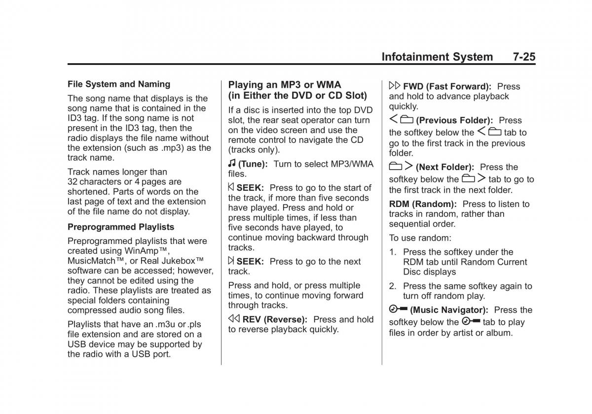 Chevrolet Suburban owners manual / page 233