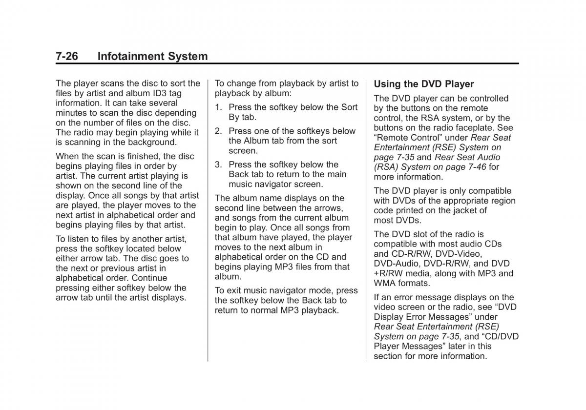 Chevrolet Suburban owners manual / page 234