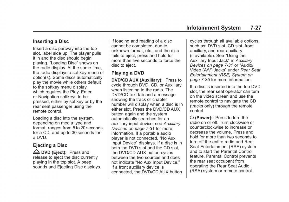 Chevrolet Suburban owners manual / page 235