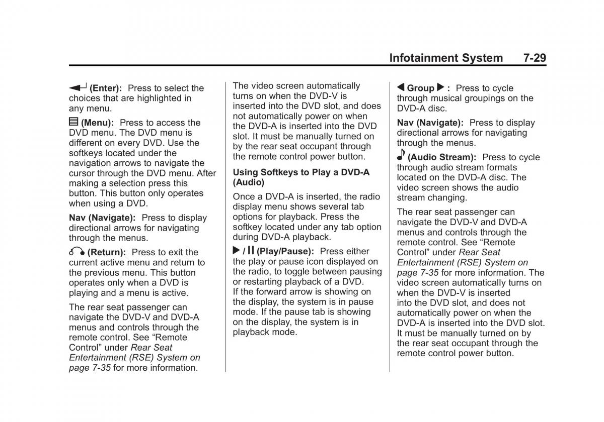 Chevrolet Suburban owners manual / page 237