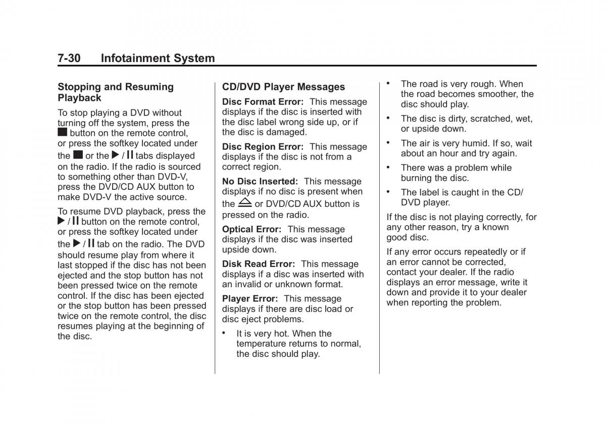 Chevrolet Suburban owners manual / page 238