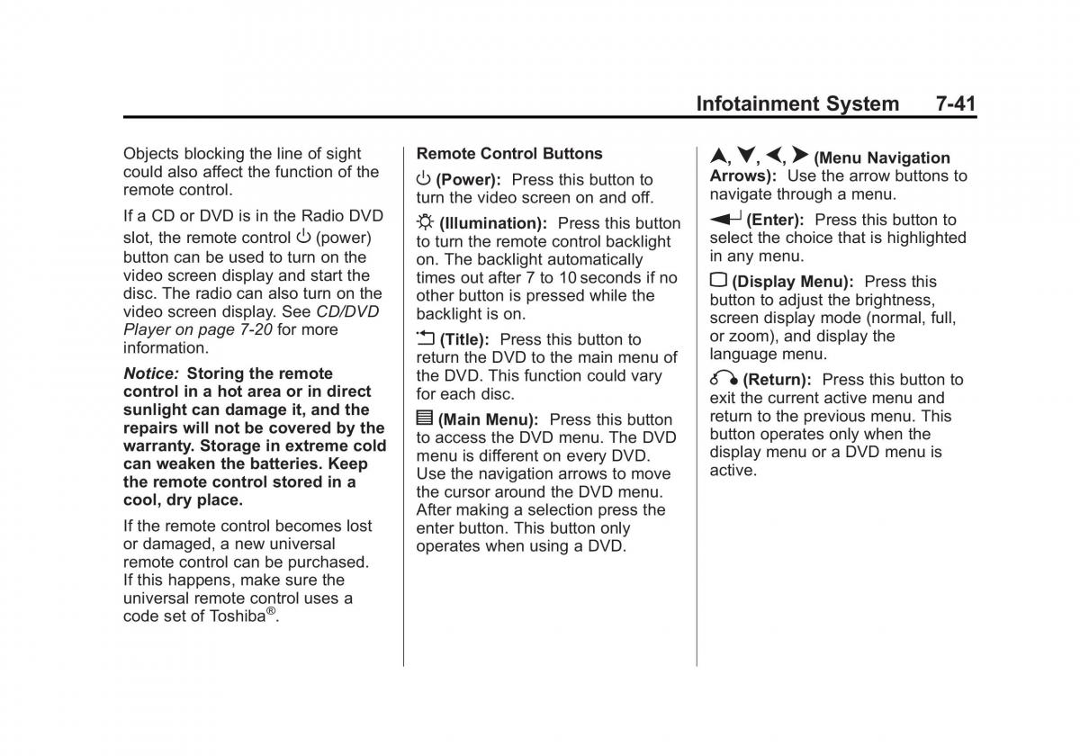 Chevrolet Suburban owners manual / page 249