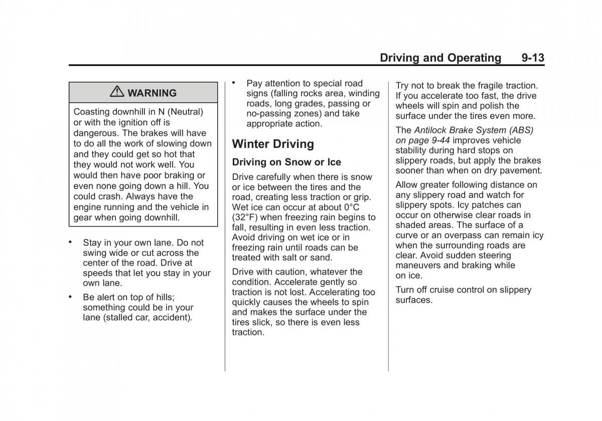 Chevrolet Suburban owners manual / page 291