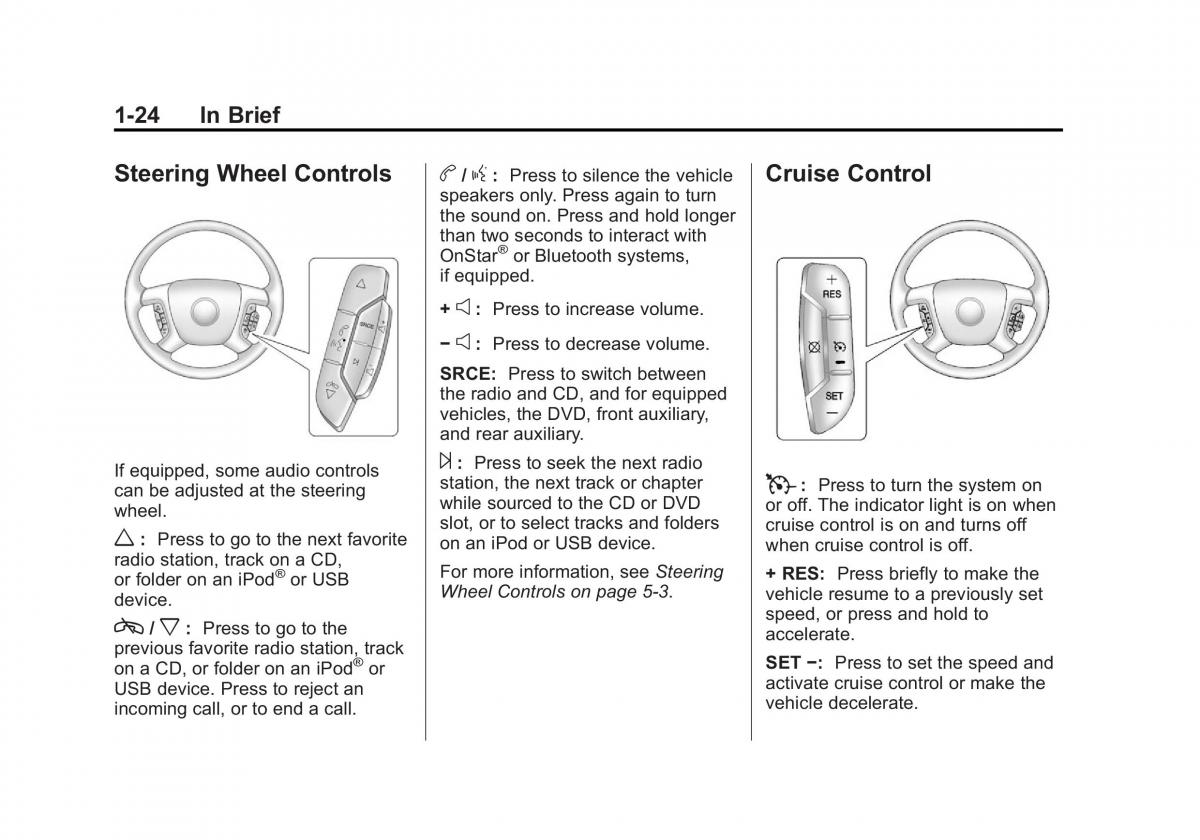 Chevrolet Suburban owners manual / page 30