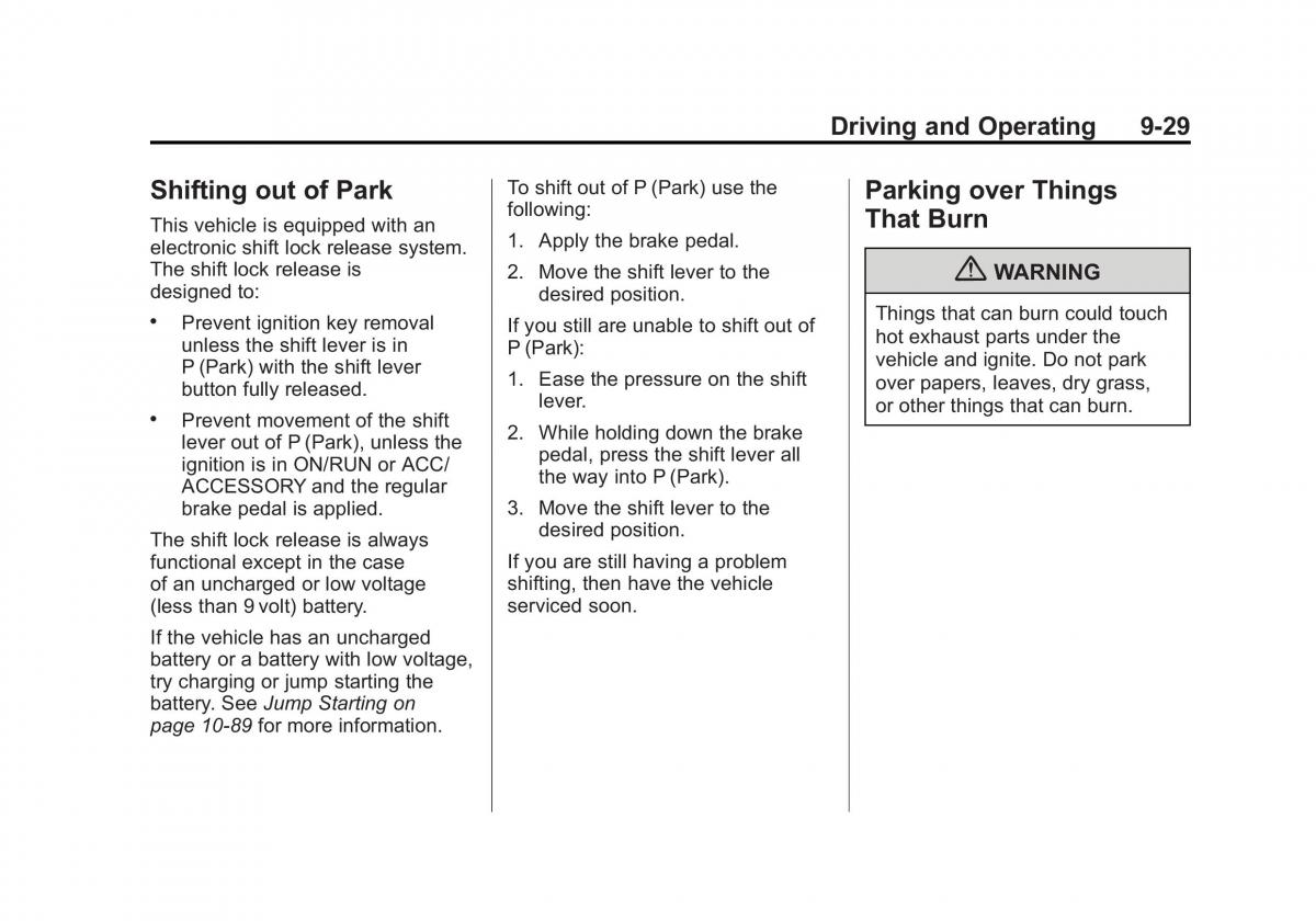 Chevrolet Suburban owners manual / page 307