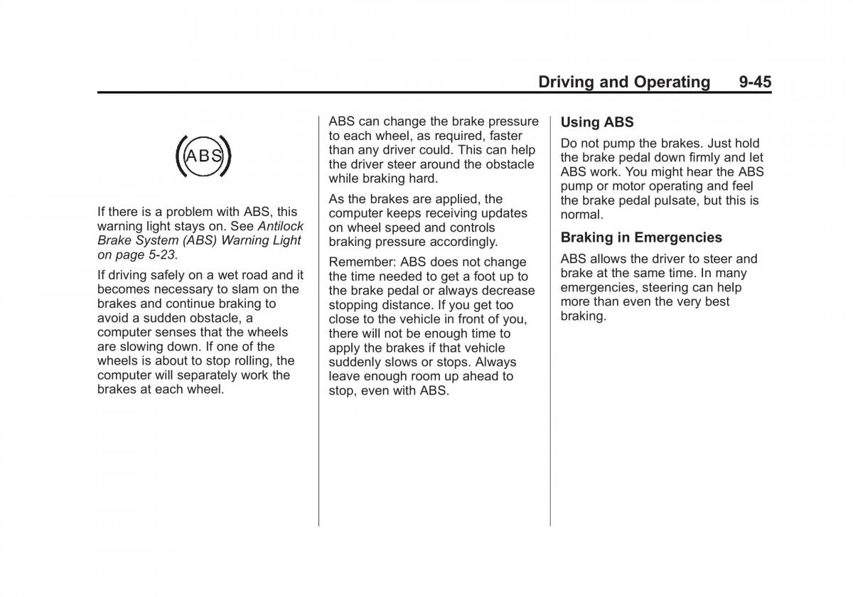 Chevrolet Suburban owners manual / page 323