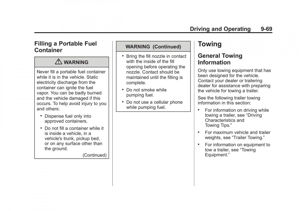 Chevrolet Suburban owners manual / page 347