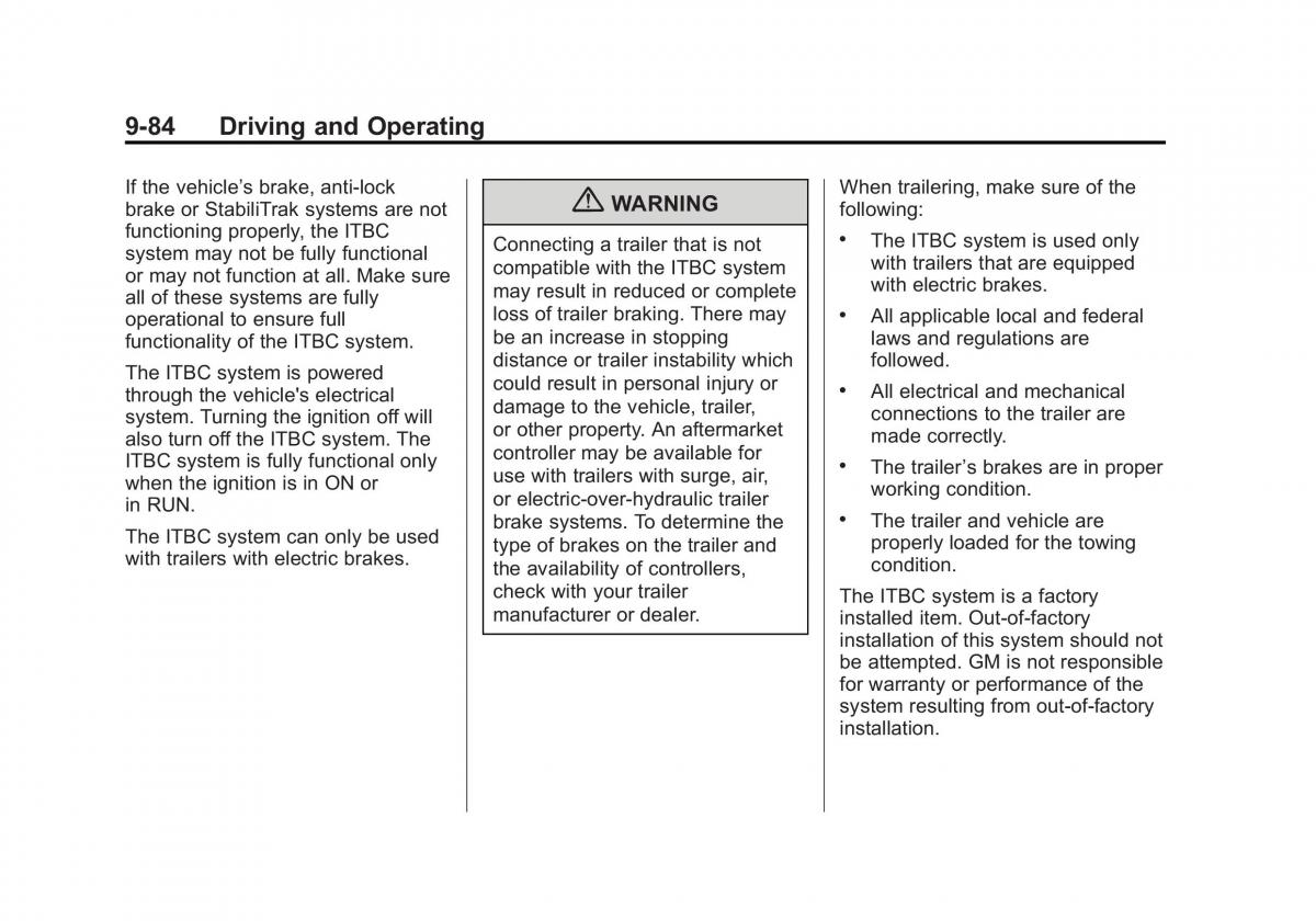 Chevrolet Suburban owners manual / page 362