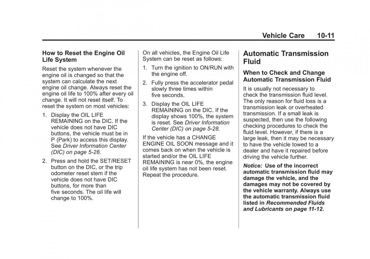 Chevrolet Suburban owners manual / page 383