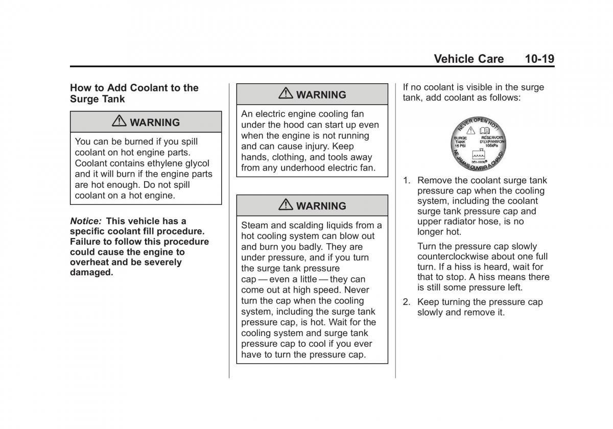 Chevrolet Suburban owners manual / page 391