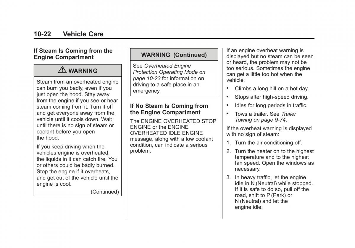 Chevrolet Suburban owners manual / page 394