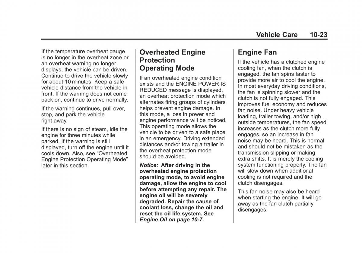 Chevrolet Suburban owners manual / page 395