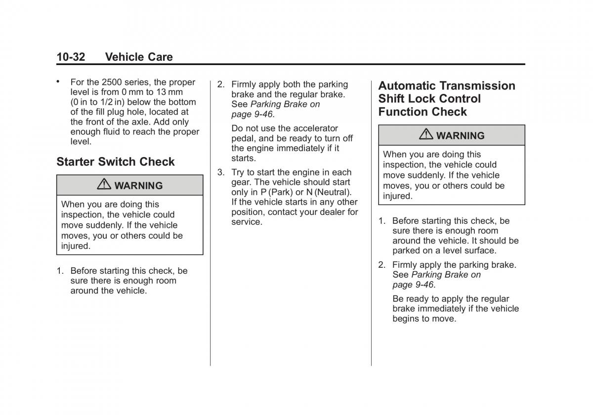 Chevrolet Suburban owners manual / page 404