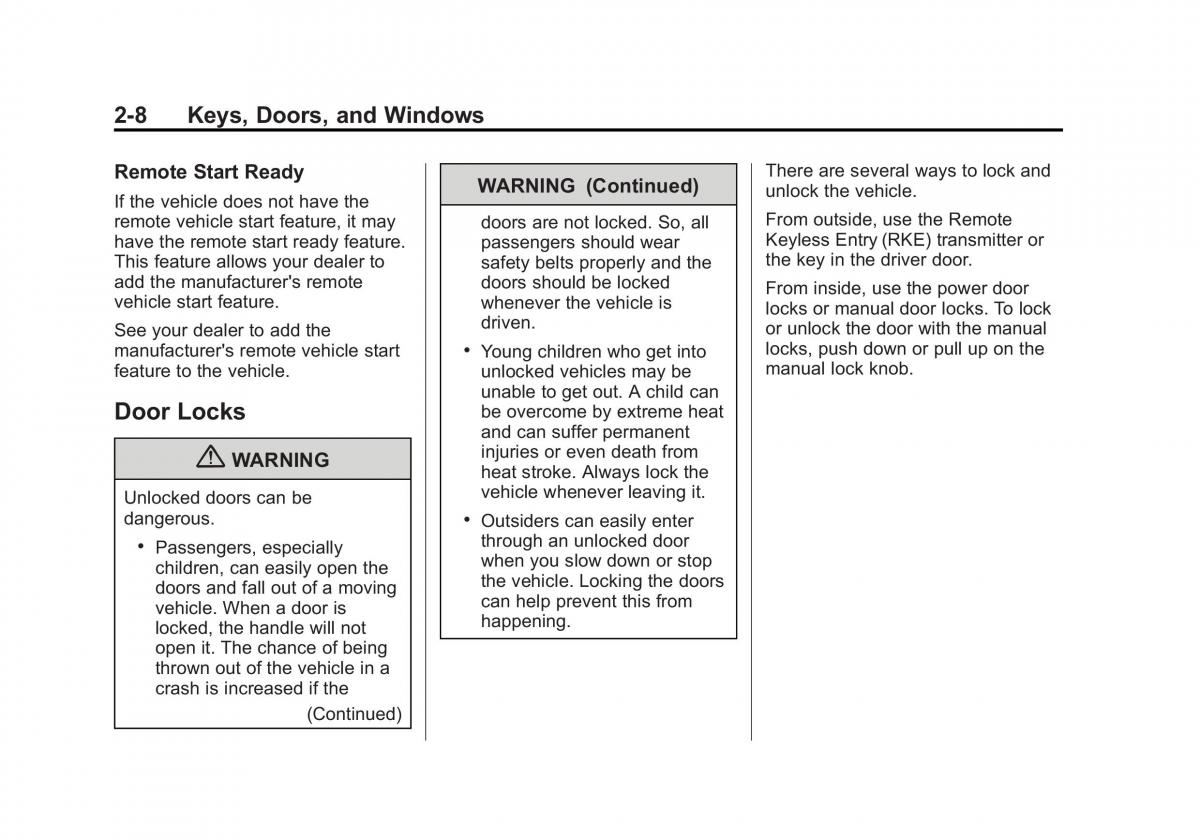 Chevrolet Suburban owners manual / page 44