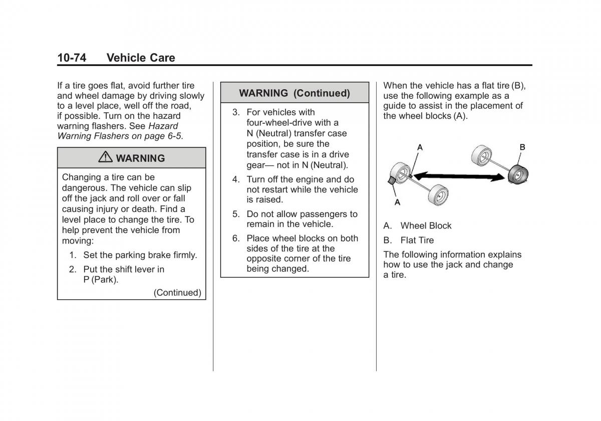 Chevrolet Suburban owners manual / page 446