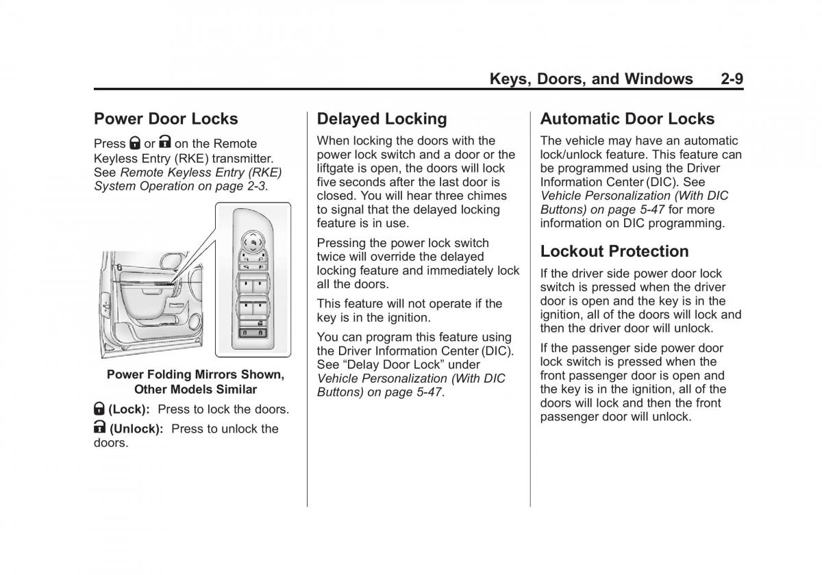 Chevrolet Suburban owners manual / page 45