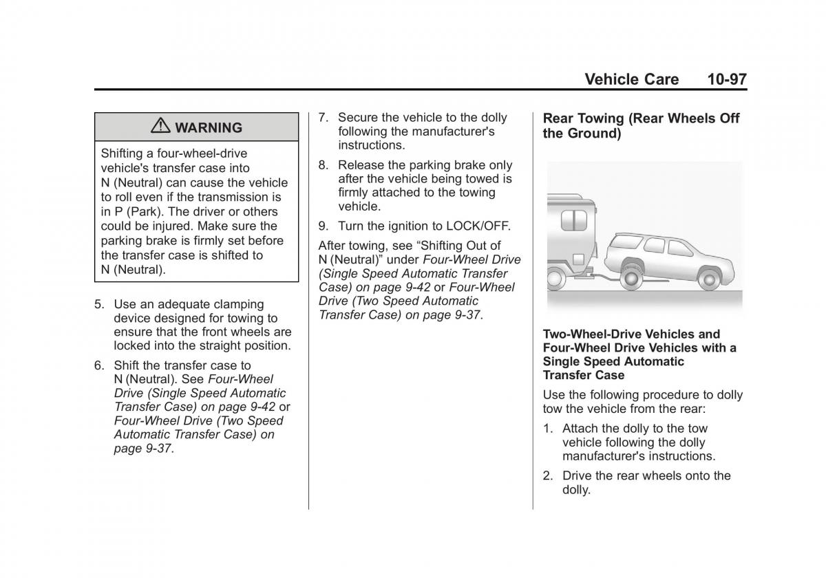 Chevrolet Suburban owners manual / page 469