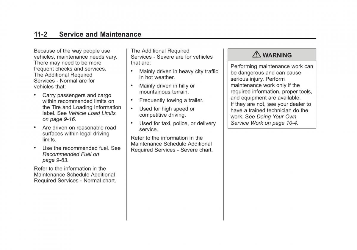 Chevrolet Suburban owners manual / page 480