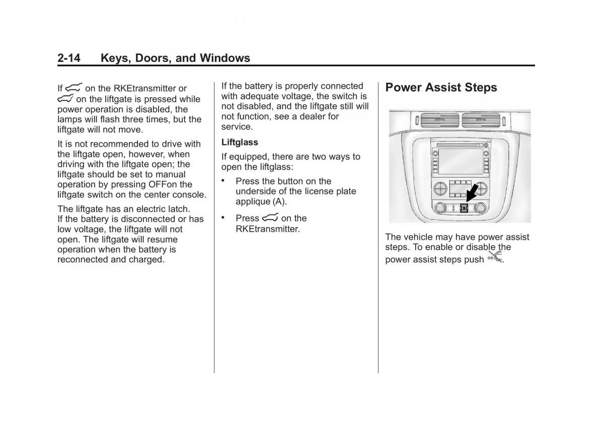 Chevrolet Suburban owners manual / page 50