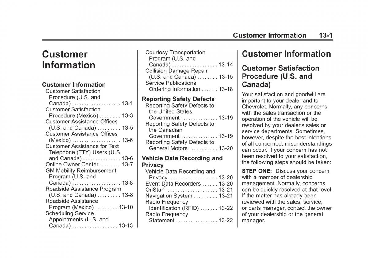 Chevrolet Suburban owners manual / page 501