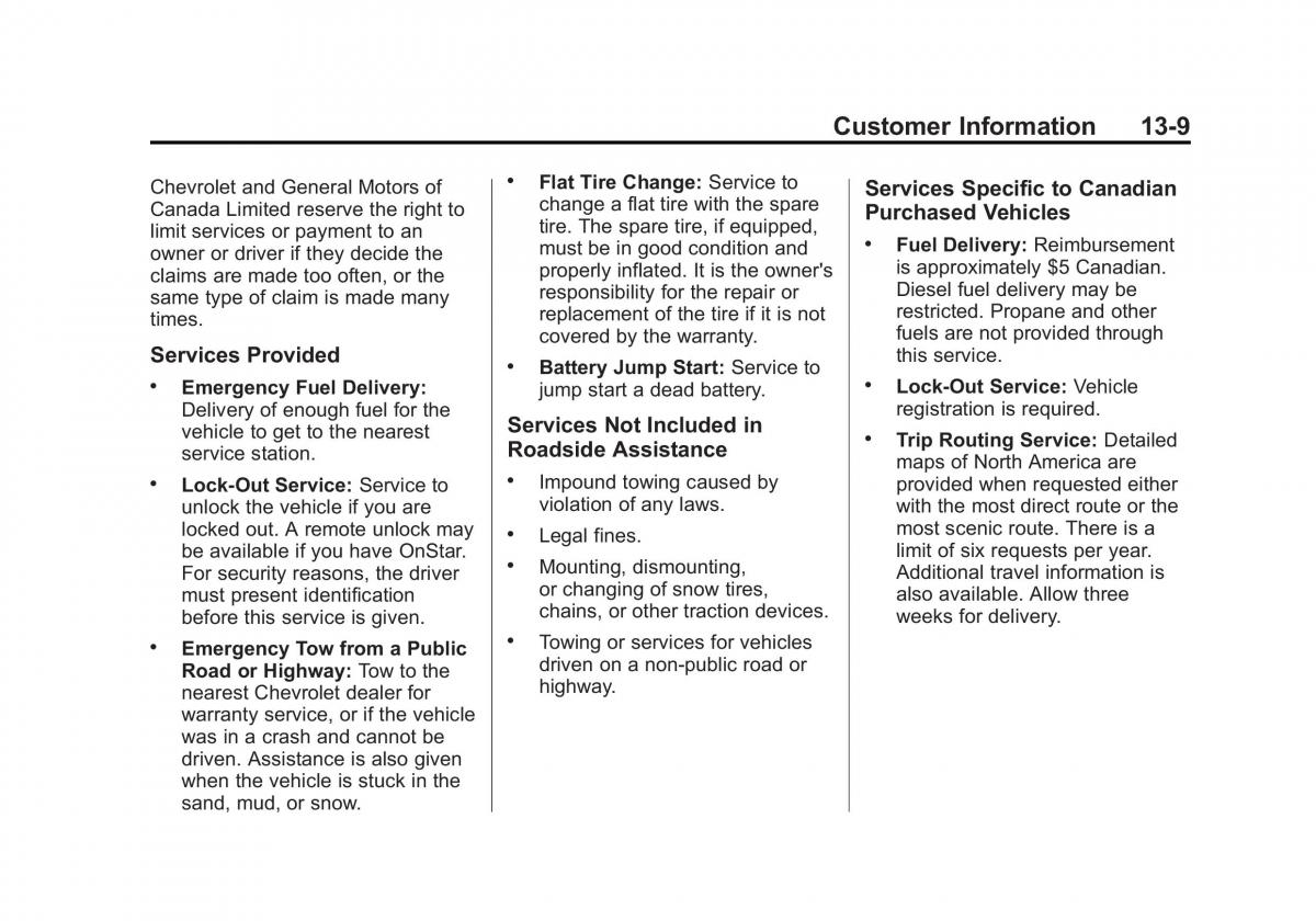 Chevrolet Suburban owners manual / page 509