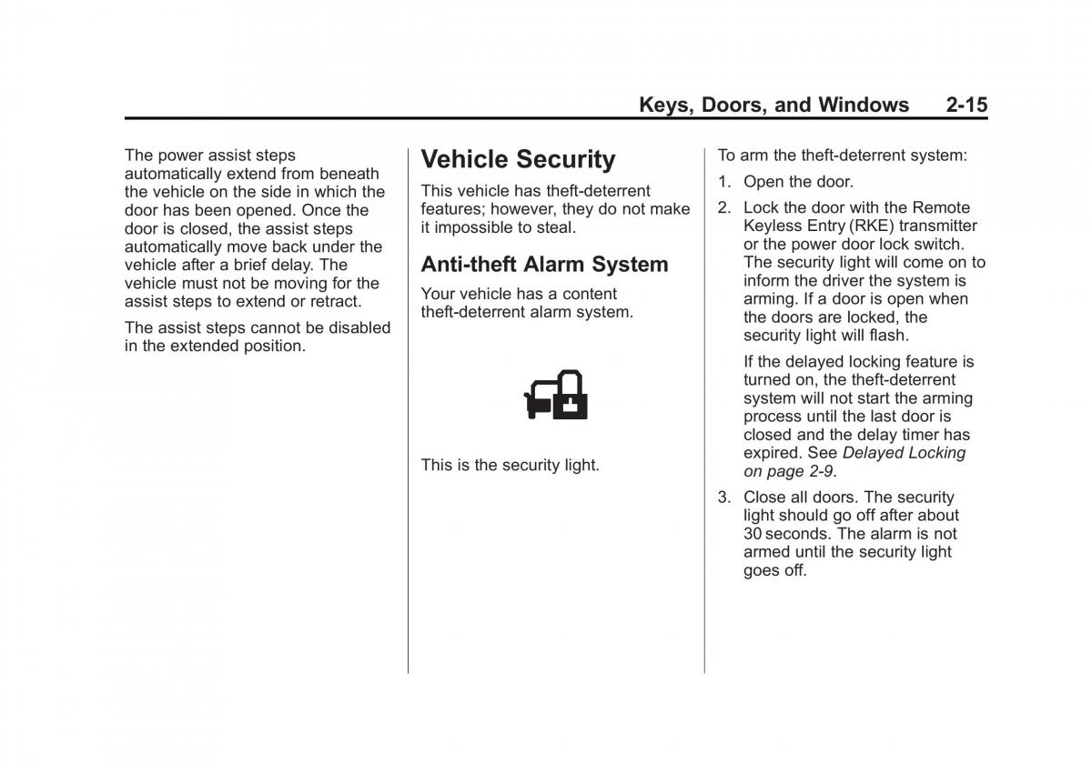 Chevrolet Suburban owners manual / page 51