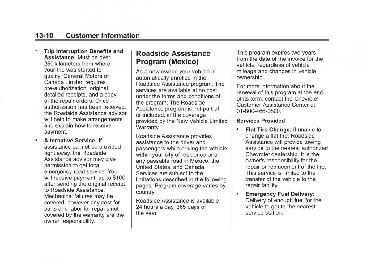 Chevrolet Suburban owners manual / page 510