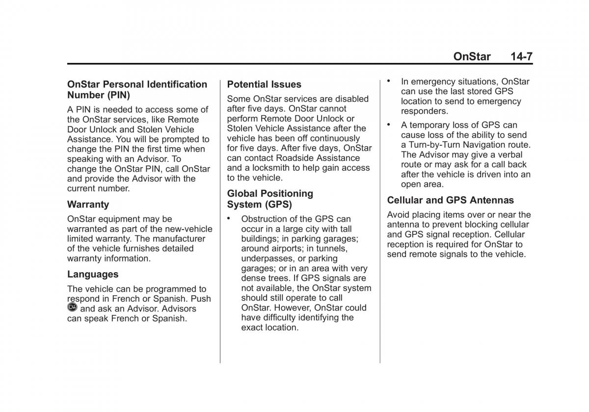 Chevrolet Suburban owners manual / page 529