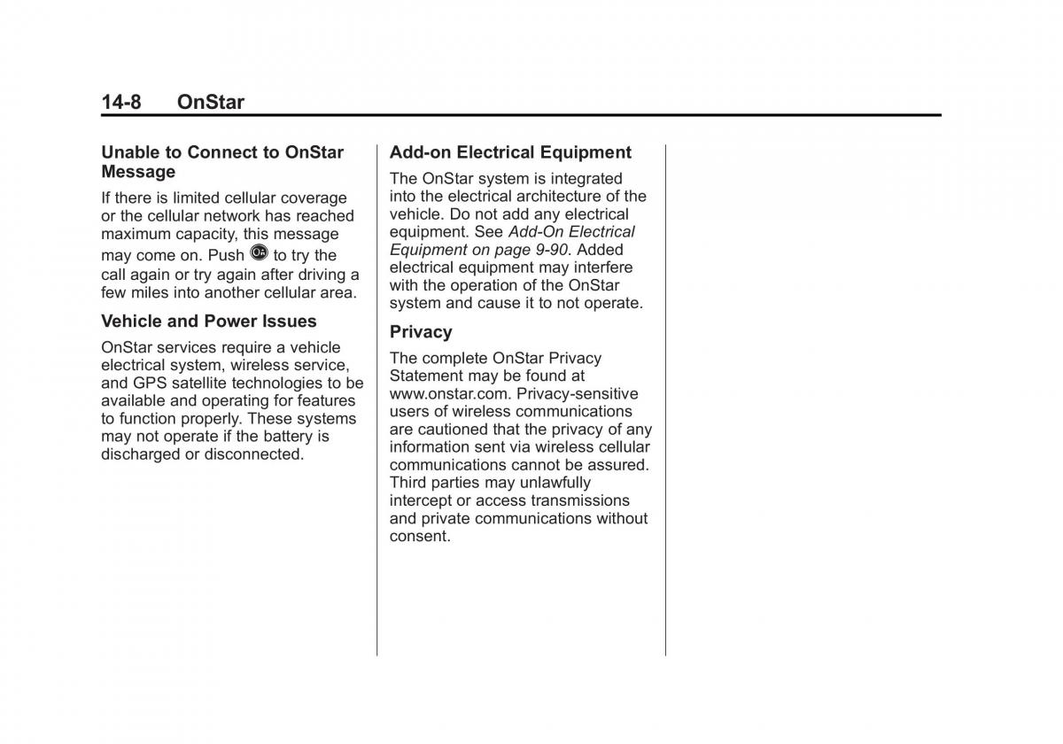 Chevrolet Suburban owners manual / page 530