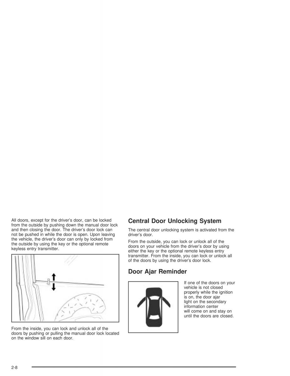 Chevrolet Aveo owners manual / page 74