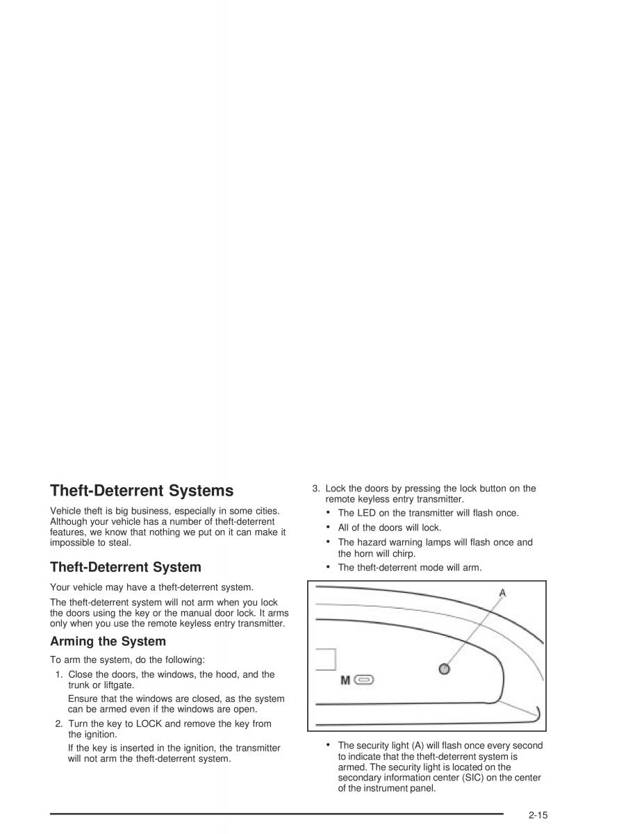 Chevrolet Aveo owners manual / page 81