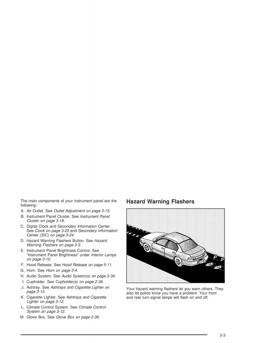 Chevrolet Aveo owners manual / page 107