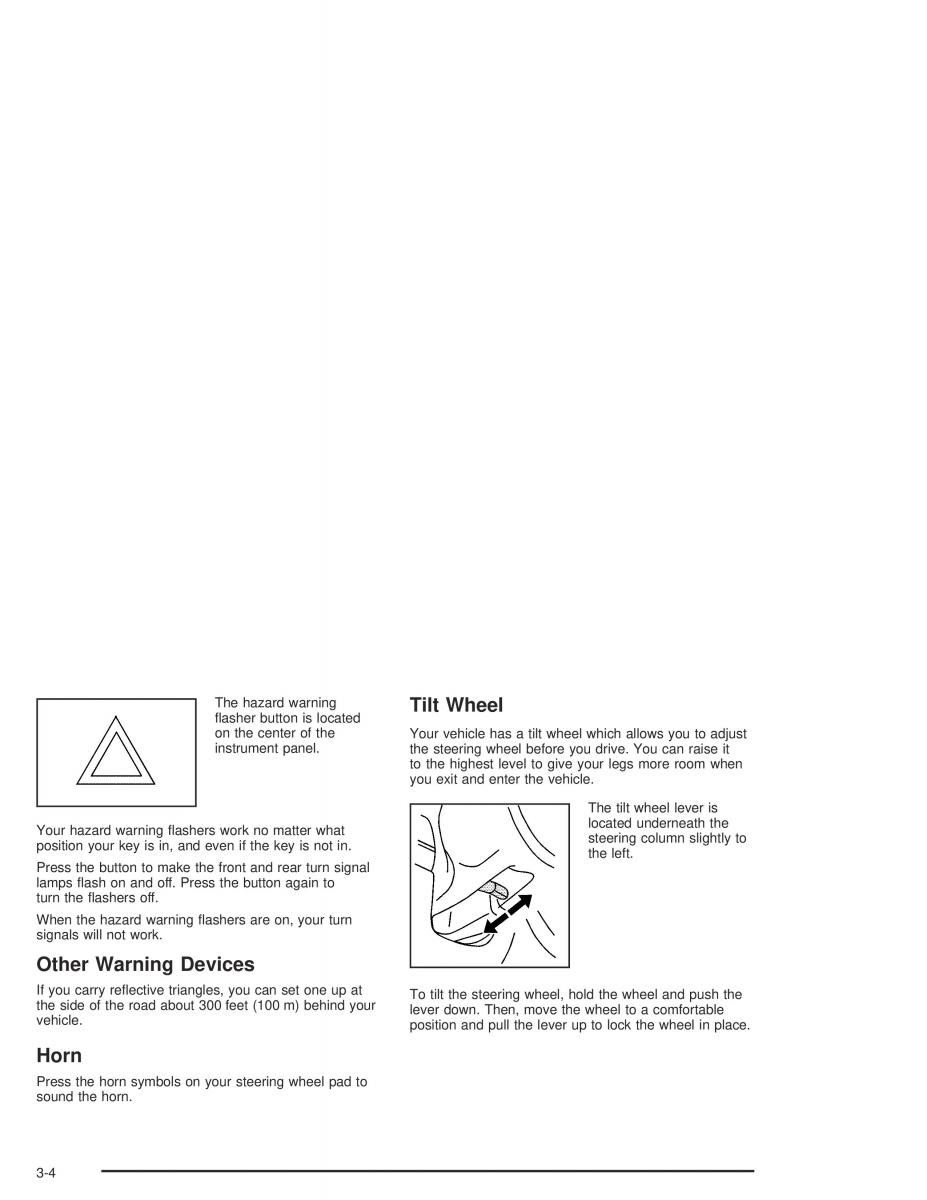 Chevrolet Aveo owners manual / page 108